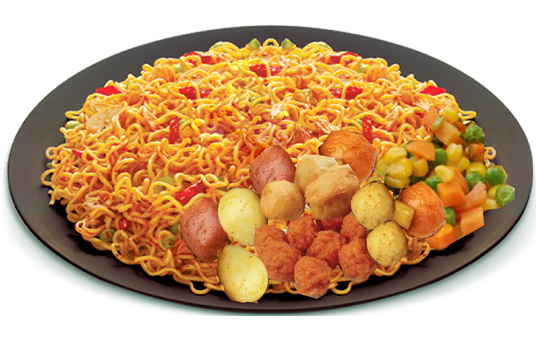 M&#236; x&#224;o kh&#244; Indomie đặc trưng